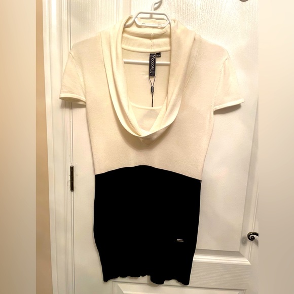 Colori black/white top colourblock medium - Picture 2 of 6